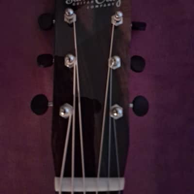 Santa Cruz custom shop Brazilian appointments. war bracing hide glue Adirondack bracing OM Orchestra Model image 21
