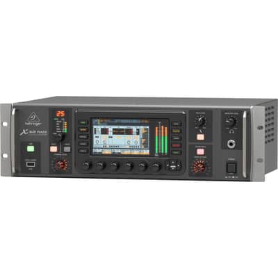 Behringer X32 Rack 40-Input 25-Bus Digital Rack Mixer with 16 Programmable MIDAS Preamps, USB Audio Interface and iPad/iPhone Remote Control image 10