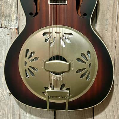 Gretsch G9241 Round Neck Resonator - Red Sunburst, Ships Fast with A Gig Bag and Pro Set Up! image 4