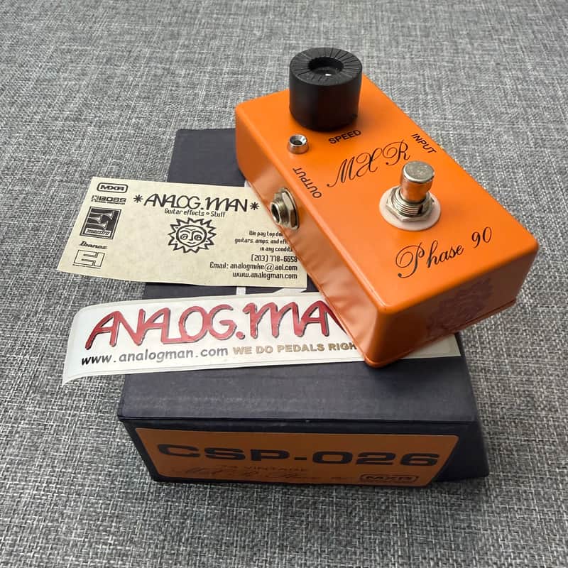 MXR Phase 90 w/ Analogman Mod | Reverb