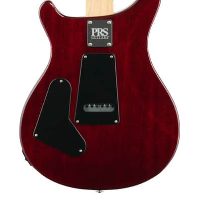 PRS CE24 Electric Guitar with Bolt On Neck with Gig Bag Fire Red Burst image 6