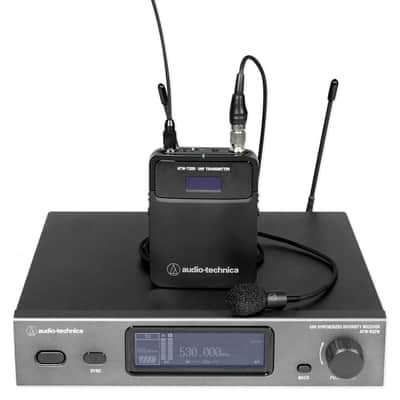Audio Technica ATW-3211/831EE1 Wireless Lavalier Microphone System+Backpack image 2