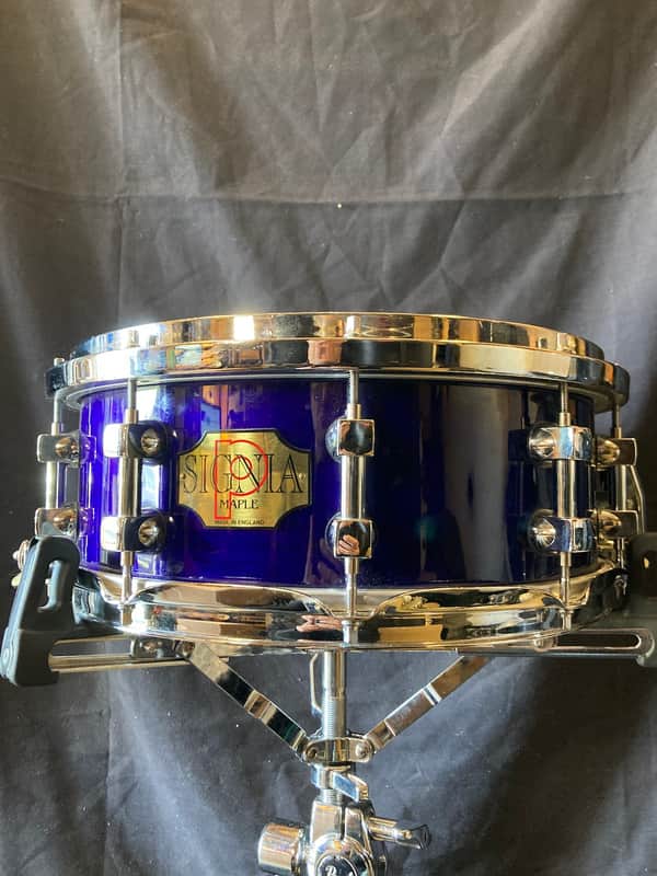 Premier - 5x14" Signia Series Maple Snare Drum 1994–2000 - Purple Lacquer image 1