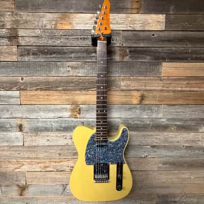 SX Yellow Telecaster w/ Wilkinson Parts image 2