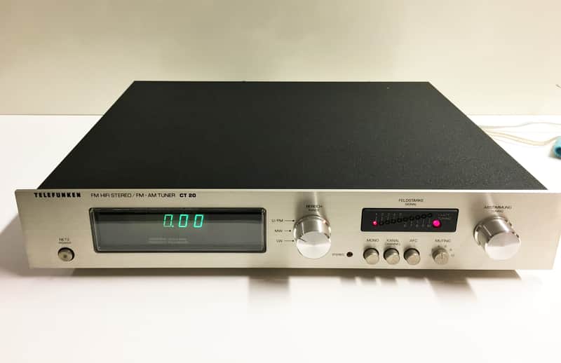 RECEPTEUR RADIO TUNER AM/FM VINTAGE TELEFUNKEN CT 20 / CT20 AUDIO HIFI DIGITAL image 1