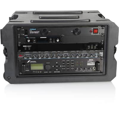 Gator Pro-Series Molded Mil-Grade PE Rack Case; 6U, 19" Deep; w/ Handle & Wheels G-PROR-6U-19 image 5