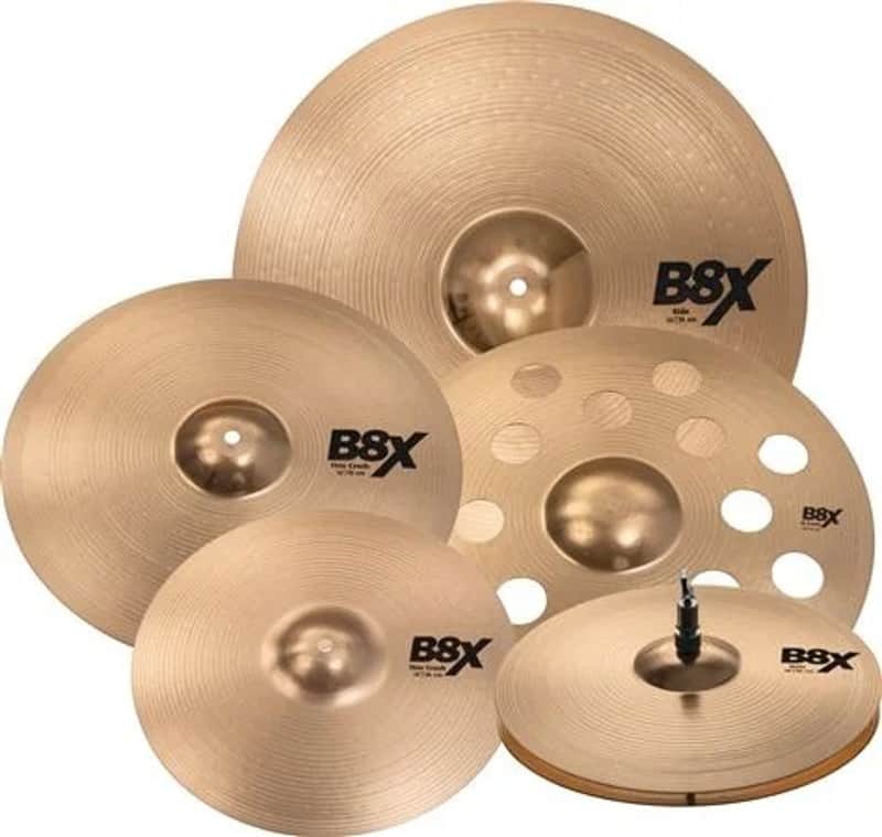 Sabian B8X Super Set 8/10/14/14/16/18/20" Cymbal Pack image 1