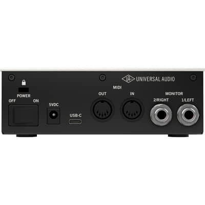 Universal Audio Volt 1 Portable 1x2 USB Type-C Audio/MIDI Interface, Bundle with TAPH100 Monitor Headphones and 25' Microphone Cable image 5