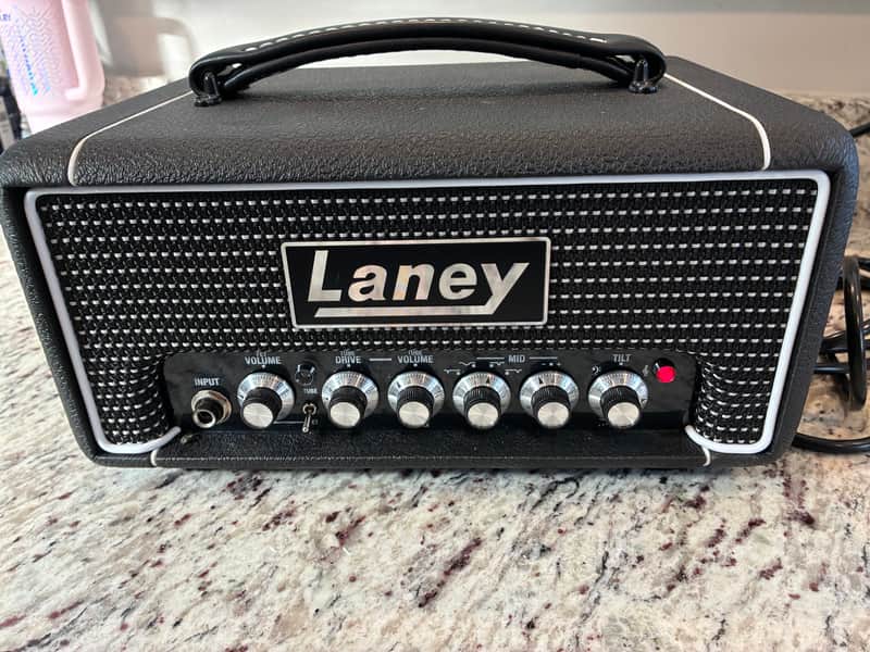 Laney DB200H Digbeth 200-Watt Hybrid Bass Amp Head 2021 - Present - Black image 1