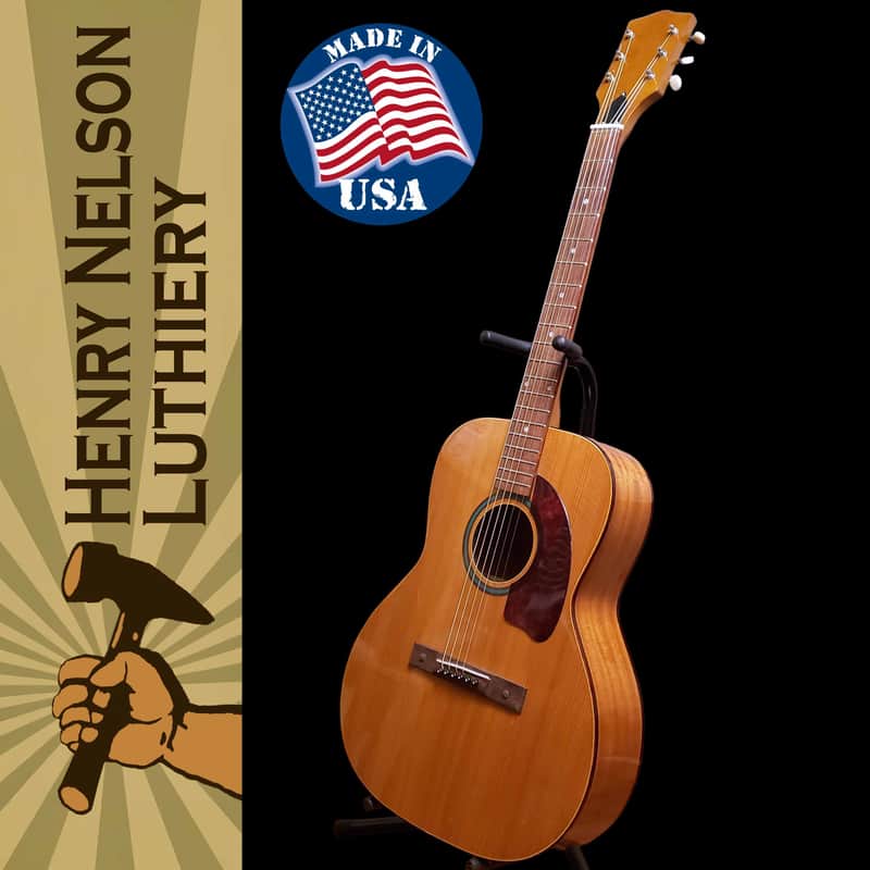 1960s Kay 6100 Grand Concert Penncrest: Bolt Neck All Solid Woods: PRO Luthier Restoration image 1