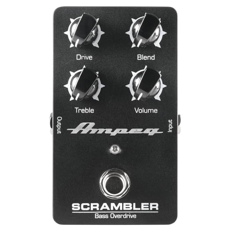 Ampeg Scrambler Bass Guitar Overdrive Effects Pedal image 1