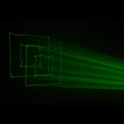 Chauvet DJ Scorpion Dual Fat Beam Green Aerial Laser Sky Effect image 11