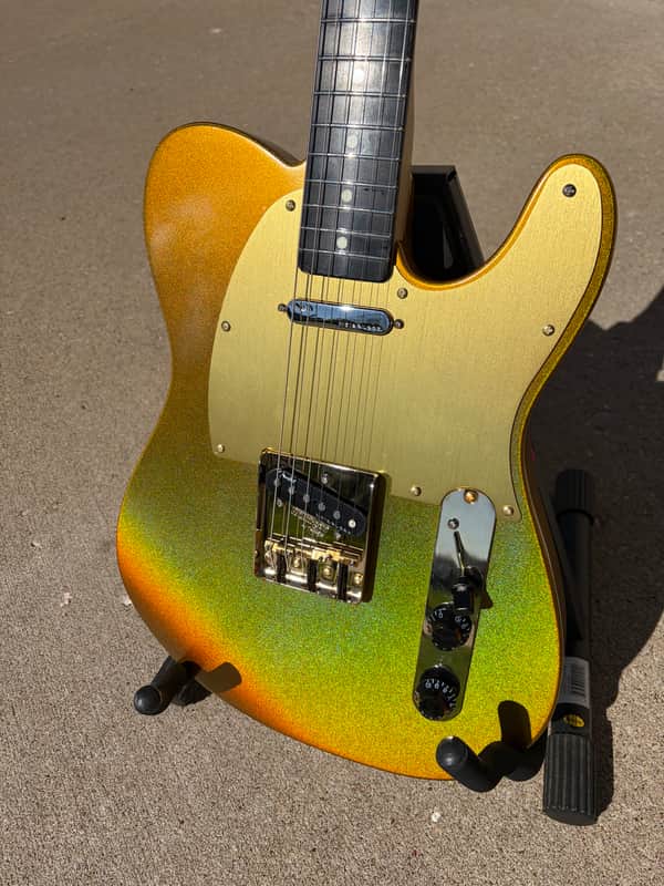 Fender 75th Anniversary American Ultra II Telecaster 2026 - Liquid Gold build