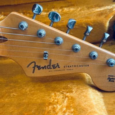 1998 Fender 57 American Vintage Stratocaster Custom Shop Josefina PU, PLEK Fiesta Red AVRI image 6