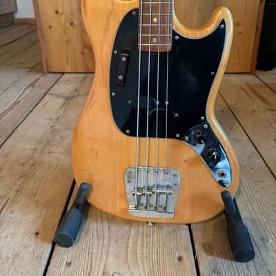 Fender Mustang USA 1977 - Natural Vintage Rare image 1