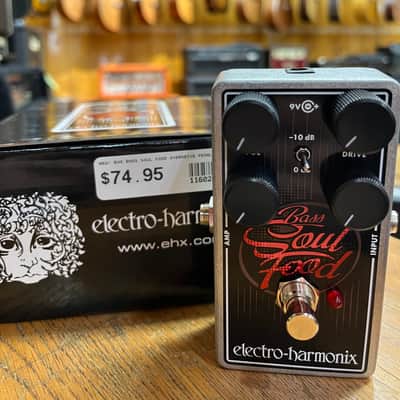 Electro-Harmonix Bass Soul Food Transparent Overdrive 2015 - Present - Black image 1