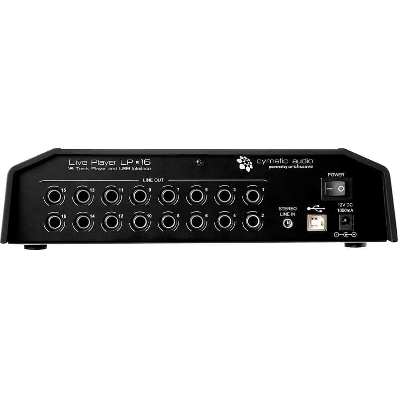 Cymatic Audio LP-16 Live Player 16-Track Backing Track Playback System image 3