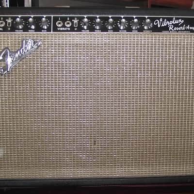 Fender '66 Vibrolux Reverb 2-Channel 35-Watt 2x10" Completely Serviced image 8