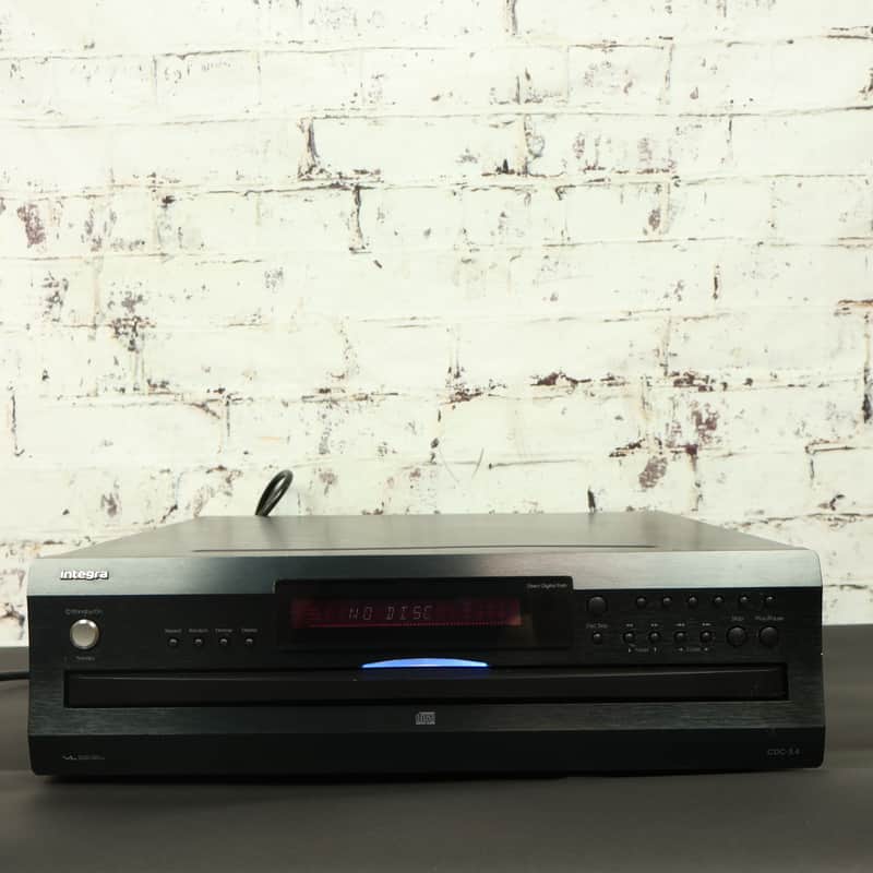 Integra CDC-3.4 6-Disc CD Changer Carousel Player with Original RC-553C Remote