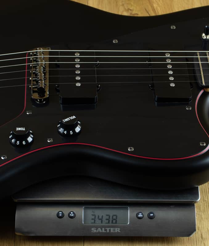 ギター Fender Limited Hybrid II Jazzmaster Noir Fender Made in Japan Limited Hybrid II Jazzmaster Noir Matching