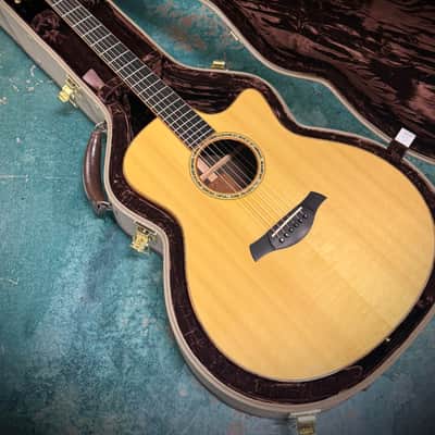 2007 R. Taylor Style 1 Swiss Alpine Spruce/ Beautiful Straight Grain Cocobolo/ Flame Koa Binding image 25
