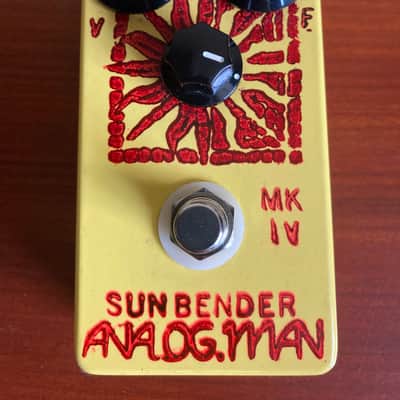 Analogman Sun Bender MkIV 2015 - 3 Mullard Red Dots image 1