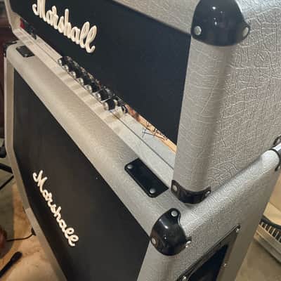 Marshall Silver Jubilee 2555X Reissue 2-Channel 100-Watt Guitar Amp Head 2015 - Present - Silver image 3