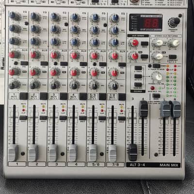 Behringer Eurorack UB1204FX-Pro 12-Input 2/2-Bus Mixer 2000s - Silver image 2