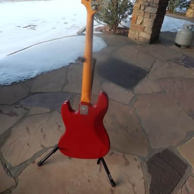 Fender American Vintage '66 Jazz Bass 1966 (RED) image 3
