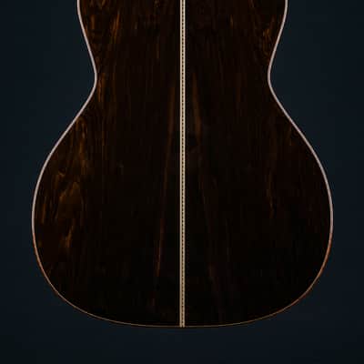 Santa Cruz H13 Custom African Blackwood and Fort Ross Chapel Redwood with Snakewood Inlays NEW image 5