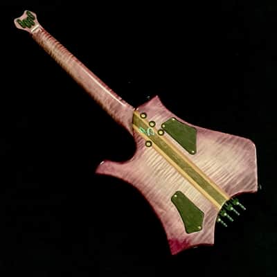 JD Guitars 2026 Headless Mini Bass PlumBurst image 2