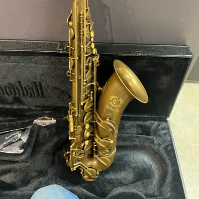 Cannonball T5BR Tenor Saxophone - Brute Finish image 3