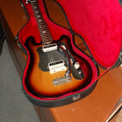 1965 Kent Guyatone made Lido Pro Setup Original Hard Shell Case image 10