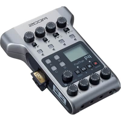 Zoom PodTrak P4 Podcasting Recorder image 3