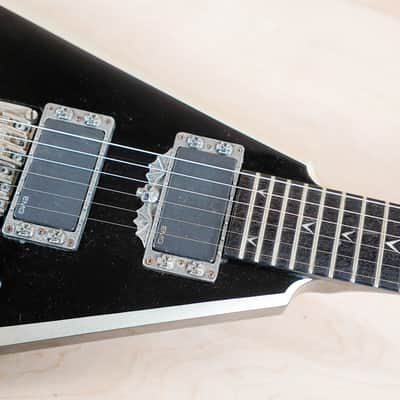 Dean Dime Razorback V 255 2007 Black EMG Pickups FR w/ Bag image 9