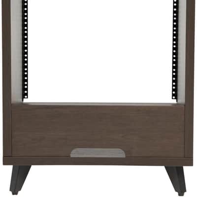 Gator 10U Recording Studio Effects Rack Desk Table Cabinet Brown image 3