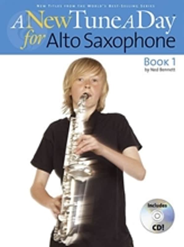 A NEW TUNE A DAY ALTO SAX Book 1 Book & CD image 1