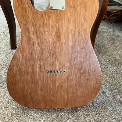 Custom Built Mahogany Body Telecaster Electric Guitar image 4