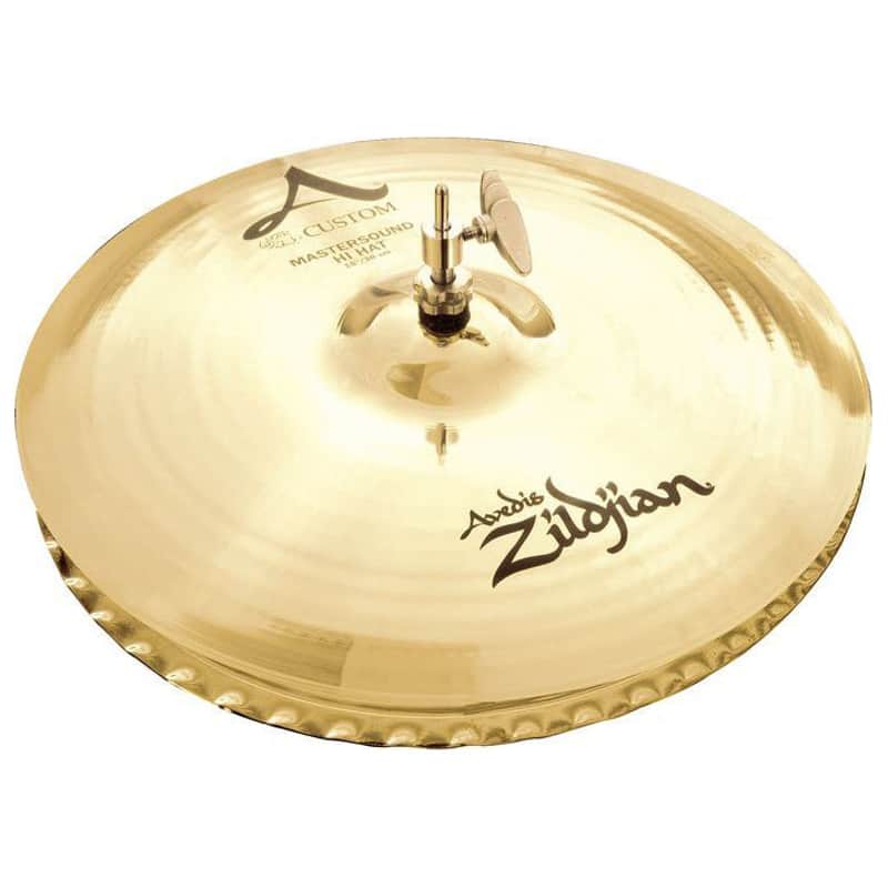 Zildjian A20550 - 14'' A Custom Mastersound Hi Hat-Pair image 1