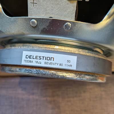 1 pair Celestion T5603 Seventy 80 12" 80-Watt 16 Ohm image 3