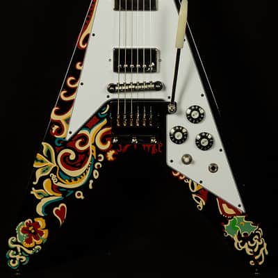 Epiphone Inspired by Gibson Custom Series Limited Jimi Hendrix "Love Drops" Flying V - One of 2200 Worldwide image 1