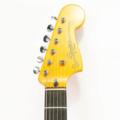 2018 Squier J Mascis Signature Jazzmaster Guitar – Vintage White – Gigbag image 5
