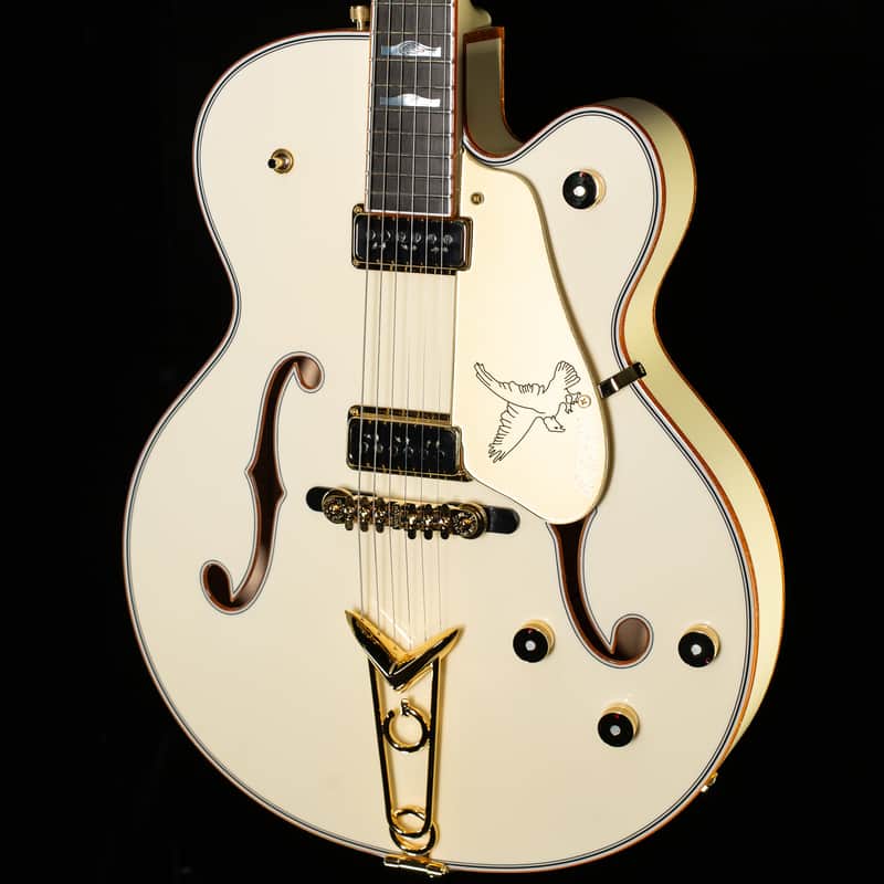 Gretsch Custom Shop Masterbuilt G6136-55 Falcon Vintage White DEMO (917) image 1