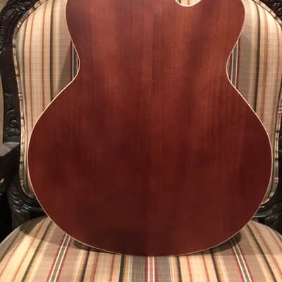 Dean Lefty Single Cutaway Electroacoustic Bass 2015 Natural image 5