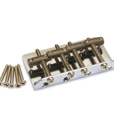 Genuine Fender '58 Reissue Precision/Jazz P/J-Bass Bridge w/Spiral Saddles image 2