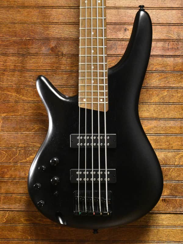 Ibanez SR305EBL, 5 String Left Handed Bass, Weathered Black image 1