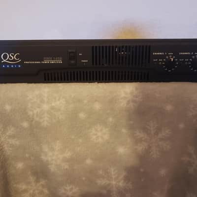 QSC RMX1450 1400-Watt Power Amplifier - Black image 1