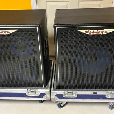 ABM 410T 8om 600w ABM ABM 115 8ohm 300w 2009 with ATA travel cases and padded covers image 3