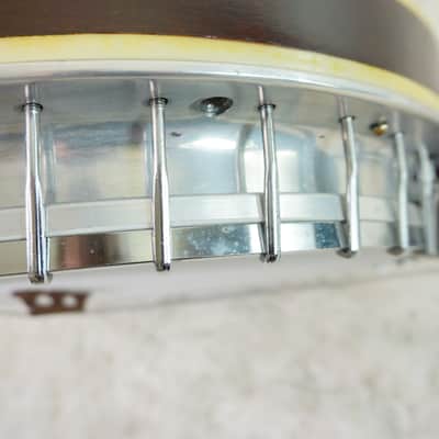 Pirles FB-5R 5-String Banjo w/ 5th String Capo & Chipboard Case image 19