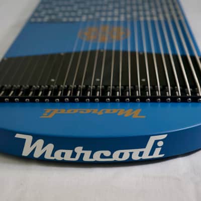 Marcodi Harpejji K24 (Custom) 2023 - Blue and Gold image 8